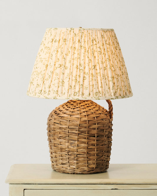 Vintage Rattan Lamp