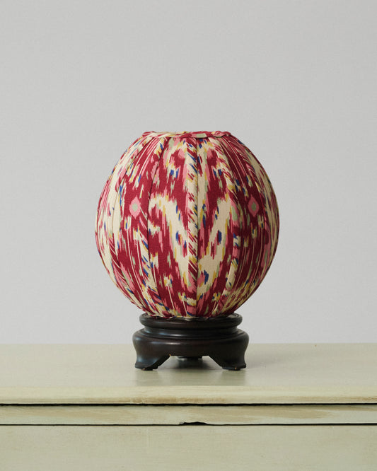Ikat Globe Lamp