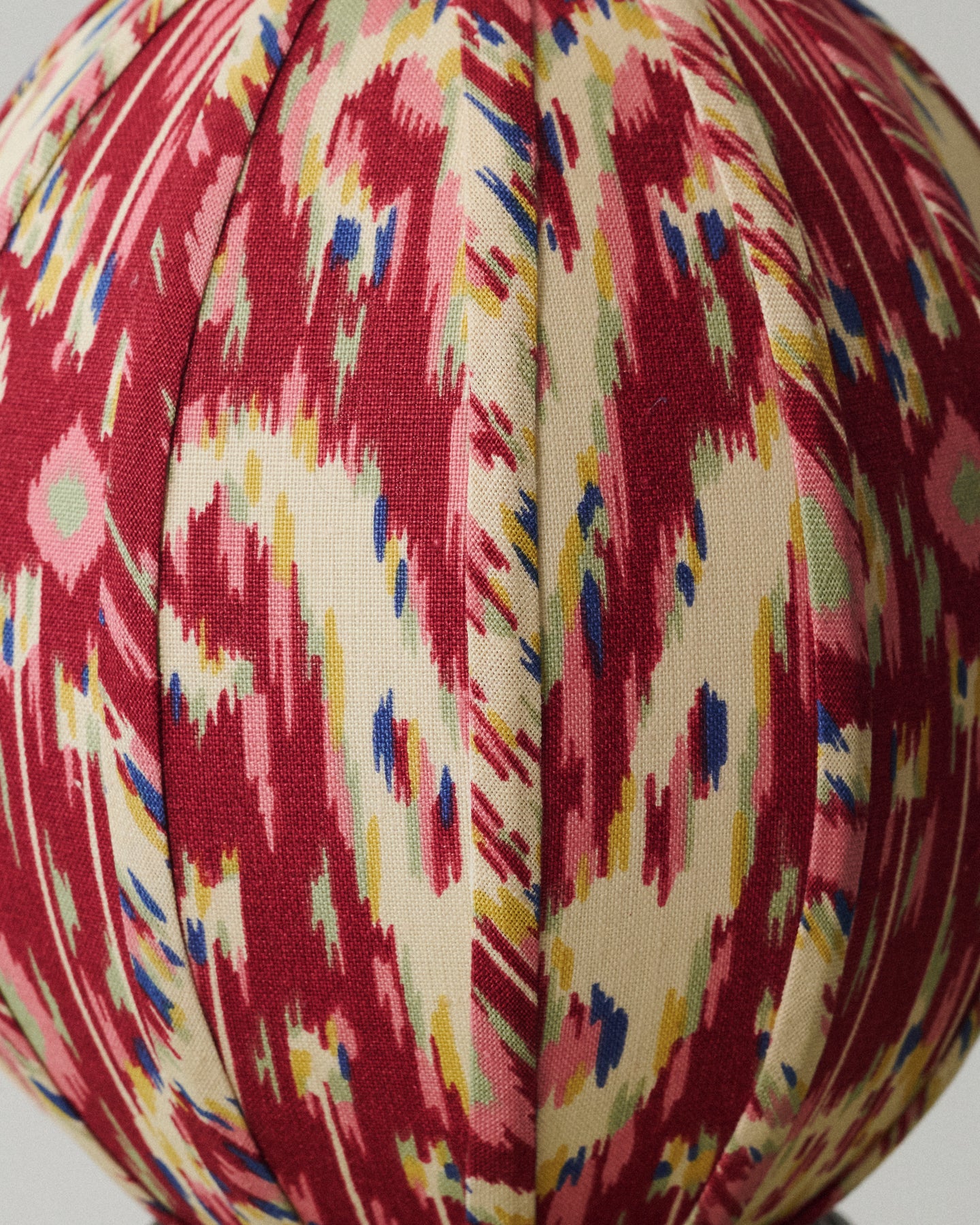Ikat Globe Lamp
