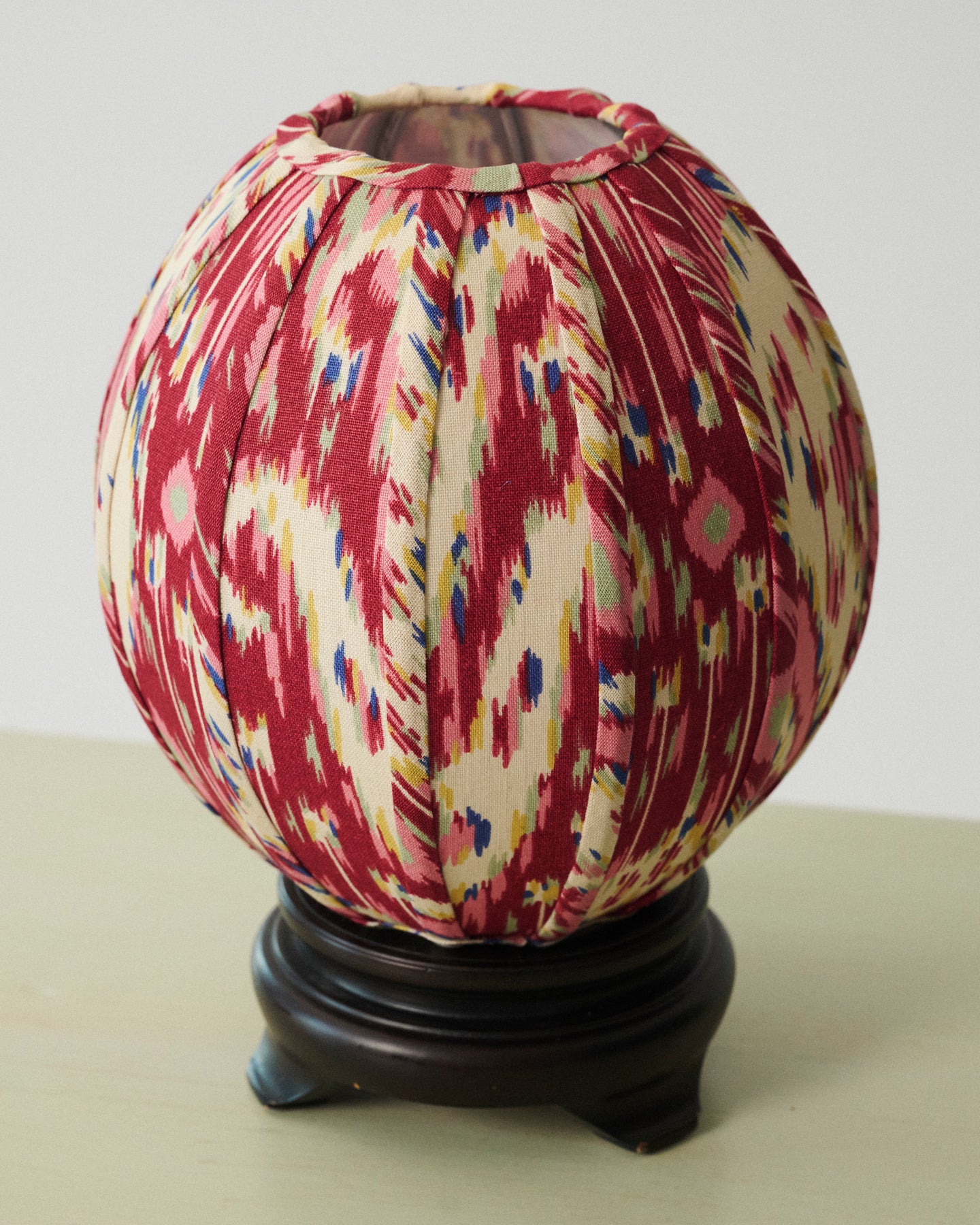 Ikat Globe Lamp
