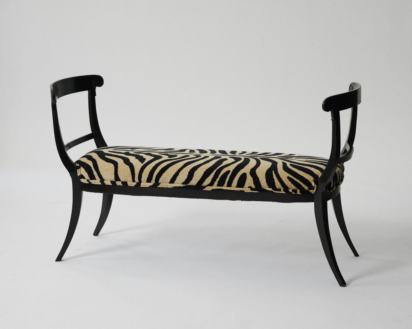 Vintage Hollywood Regency Bench