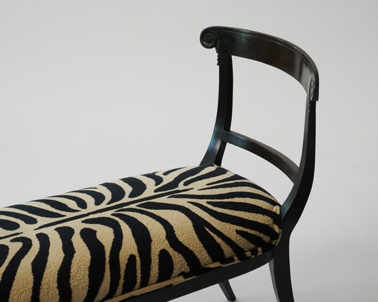 Vintage Hollywood Regency Bench